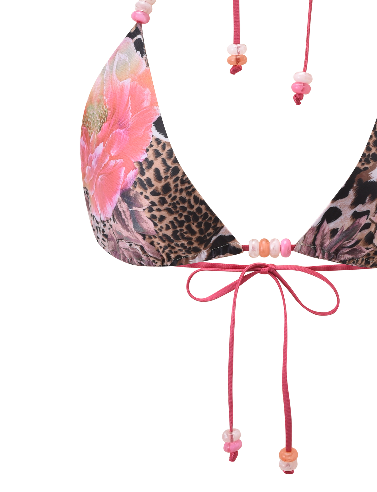 FINLEA BIKINI TOP - ANIMALIER FLORAL