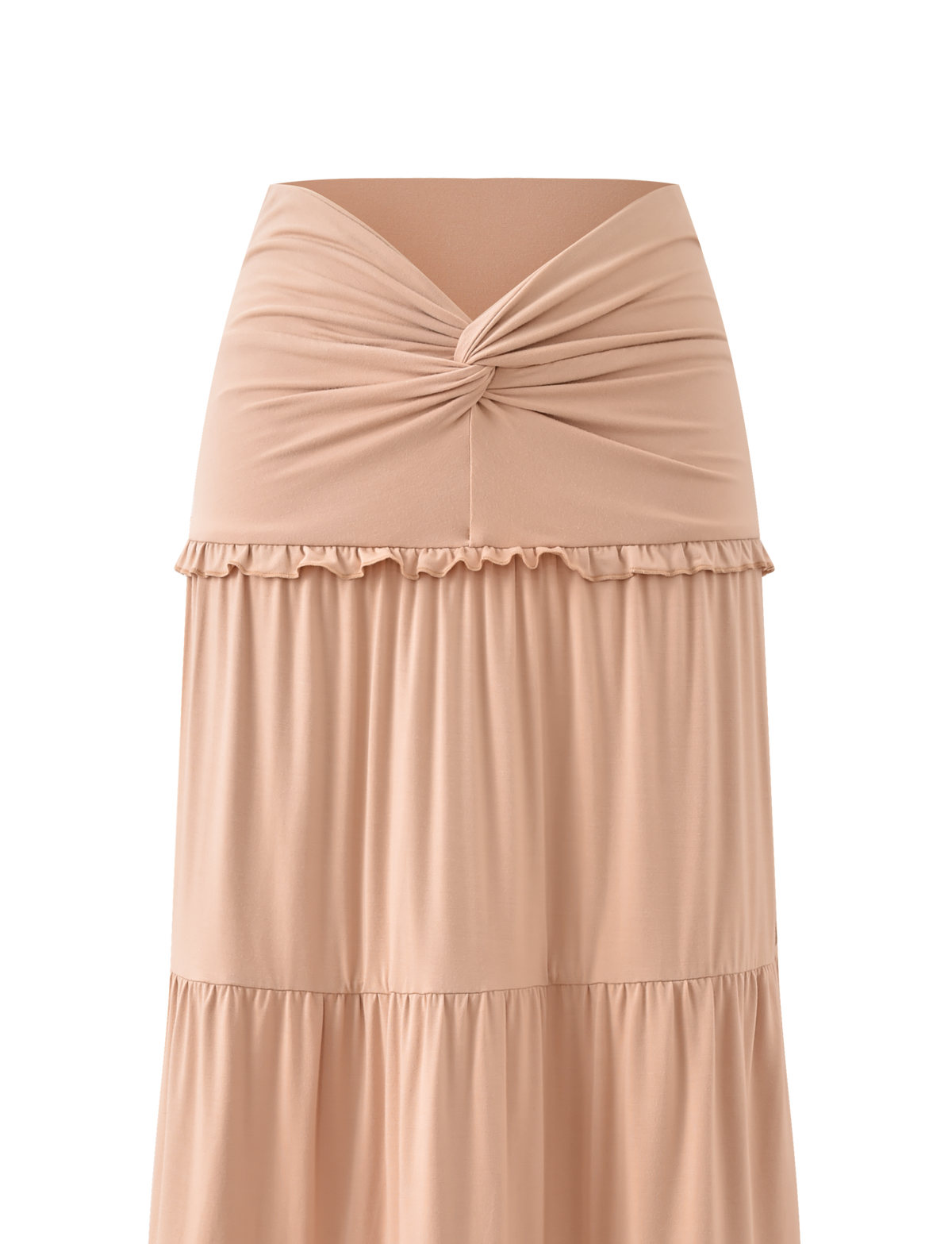 KATYA MAXI SKIRT - TAN