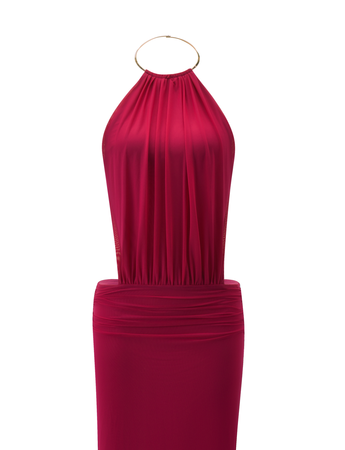 EVANNA MAXI DRESS - BERRY