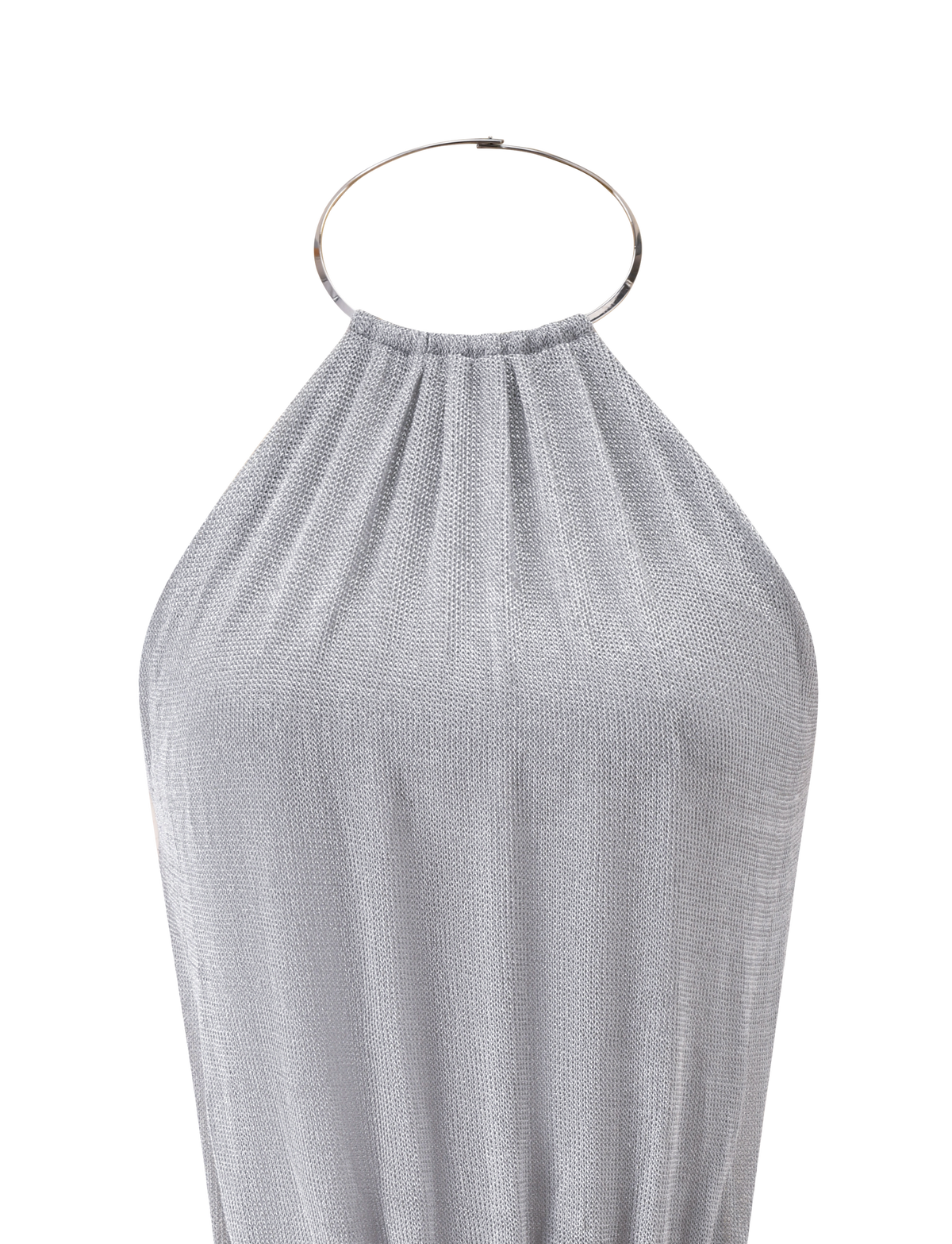 EVANNA MINI DRESS - SILVER