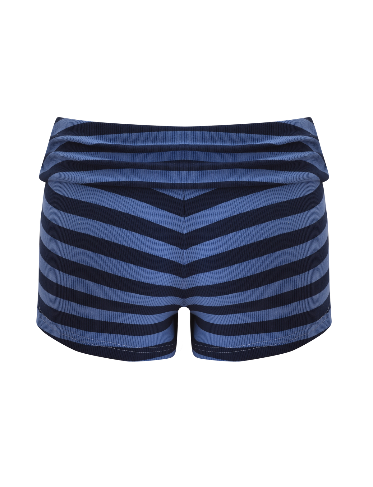 CERYS RIB SHORT - BLUE NAVY STRIPE