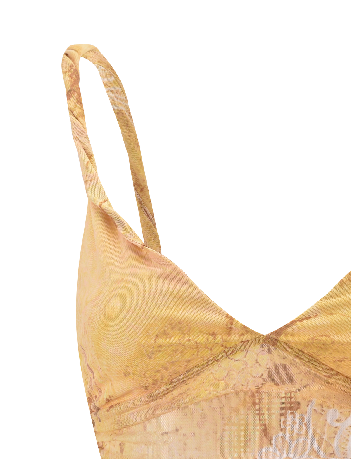 THEO TOP - LEMON BUTTERFLY PAISLEY