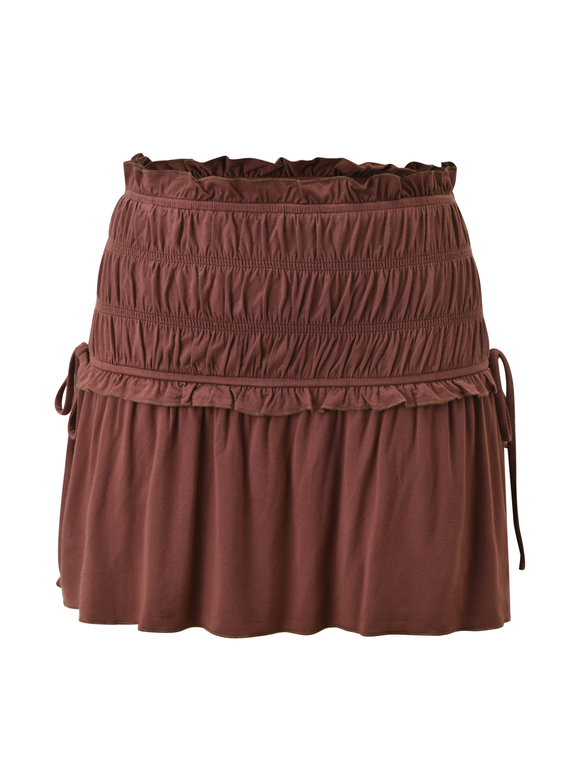 DENALI MINI SKIRT - CHOCOLATE