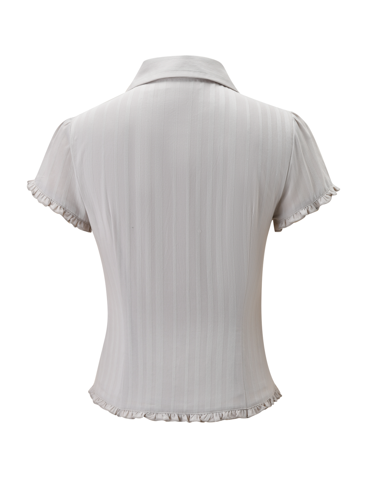VALERIE SHORT SLEEVE SHIRT - GREY