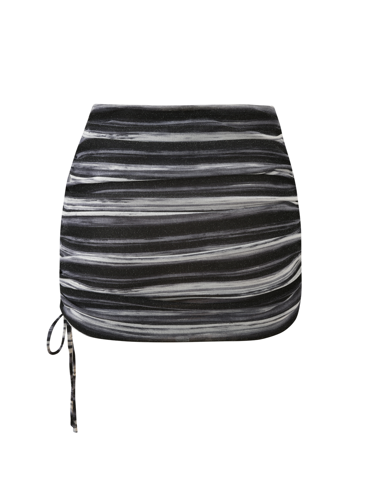 BRAELYN MINI SKIRT - GREY STRIPE