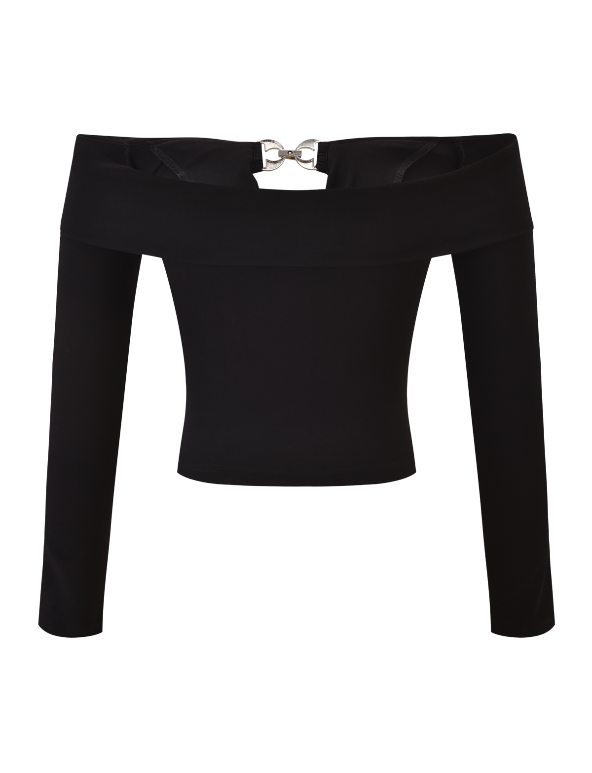 JENESIS LONG SLEEVE TOP - BLACK