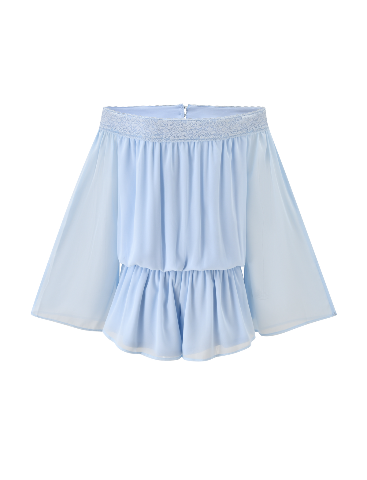 TESSIE PLAYSUIT - BABY BLUE