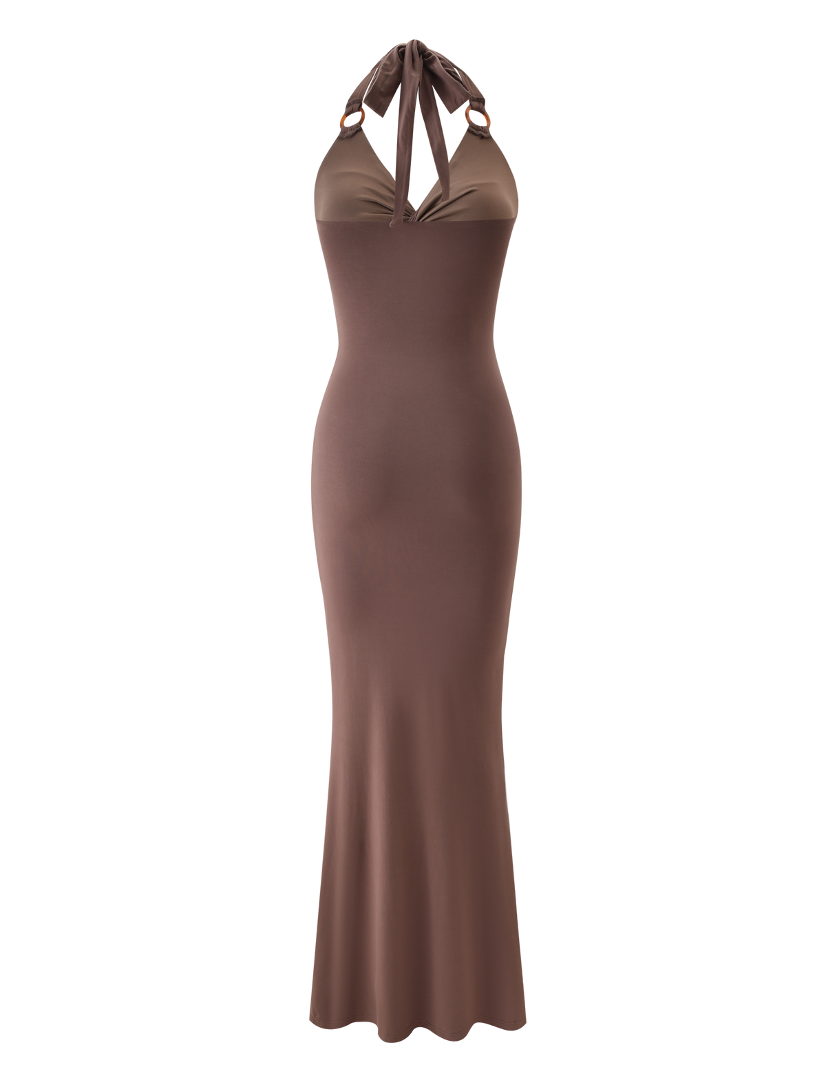 ZENEVA MAXI DRESS - MOCHA
