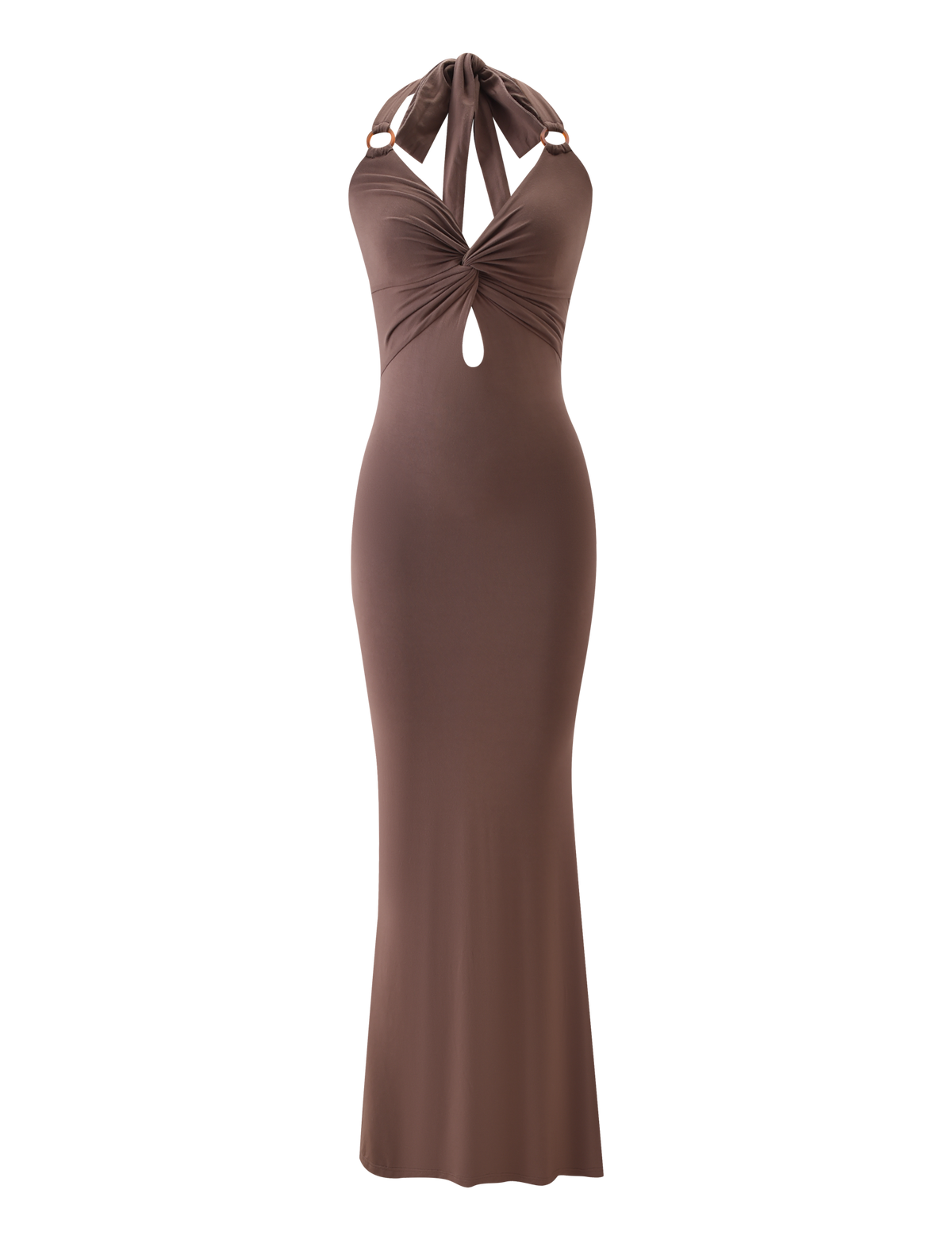 ZENEVA MAXI DRESS - MOCHA
