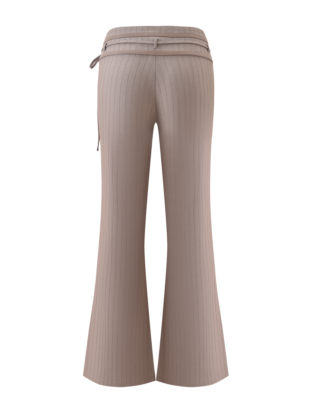 FEDRA PANT - TAN PINSTRIPE