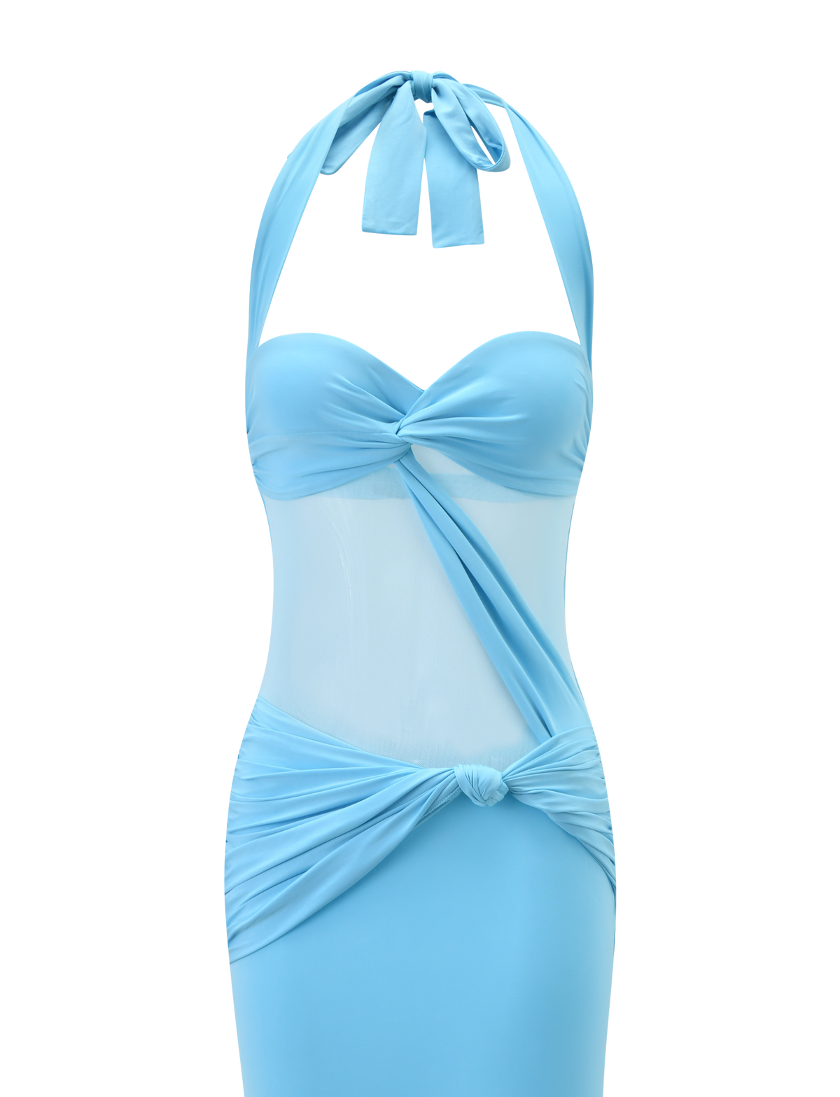 DAPHNIA DRESS - AQUA