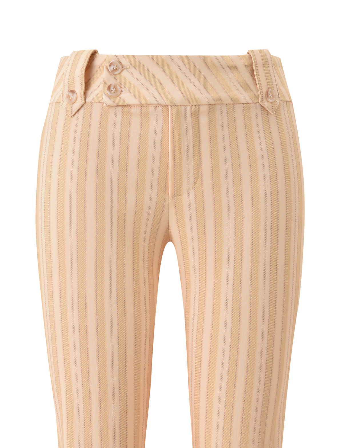 KITTIE CAPRI - YELLOW STRIPE