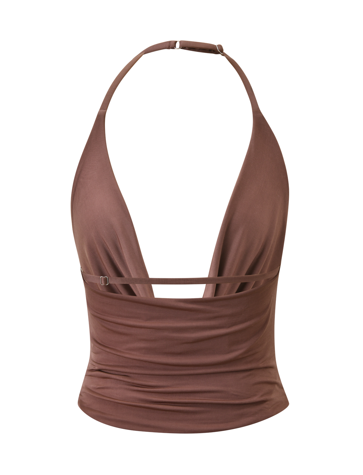 THARA TOP - CHOCOLATE