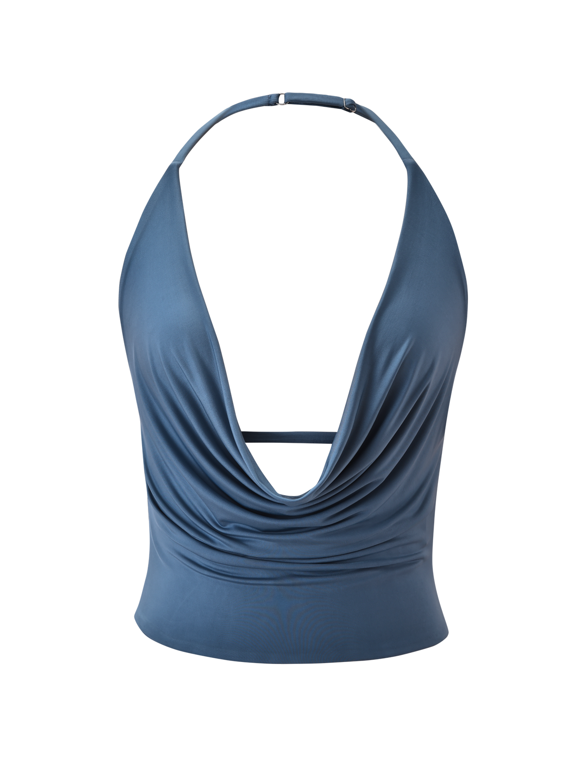 THARA TOP - SLATE BLUE