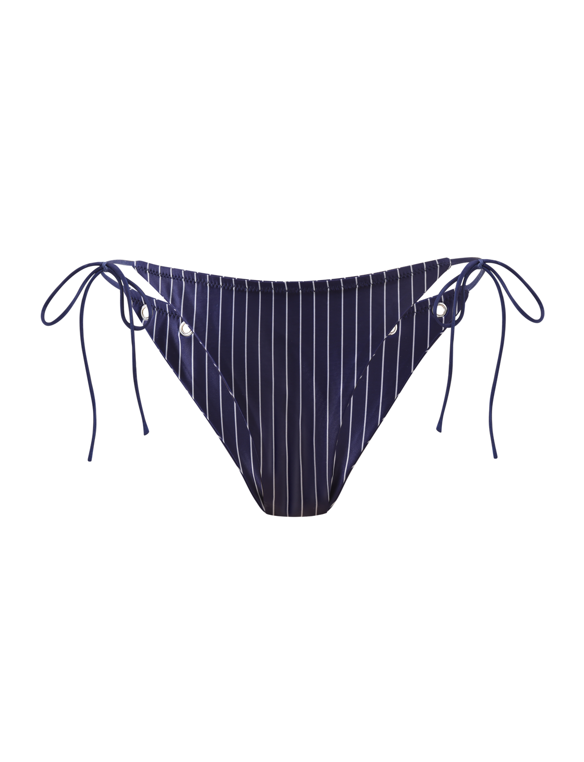MARREN BIKINI BOTTOM - NAVY PINSTRIPE