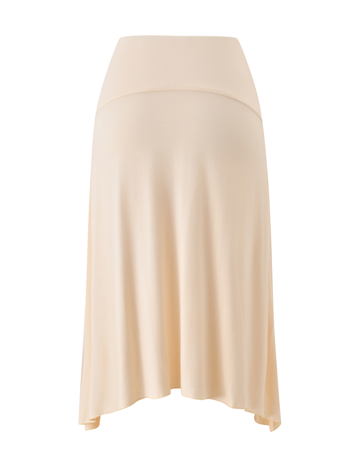ALYSSA HI LO SKIRT - CREAM