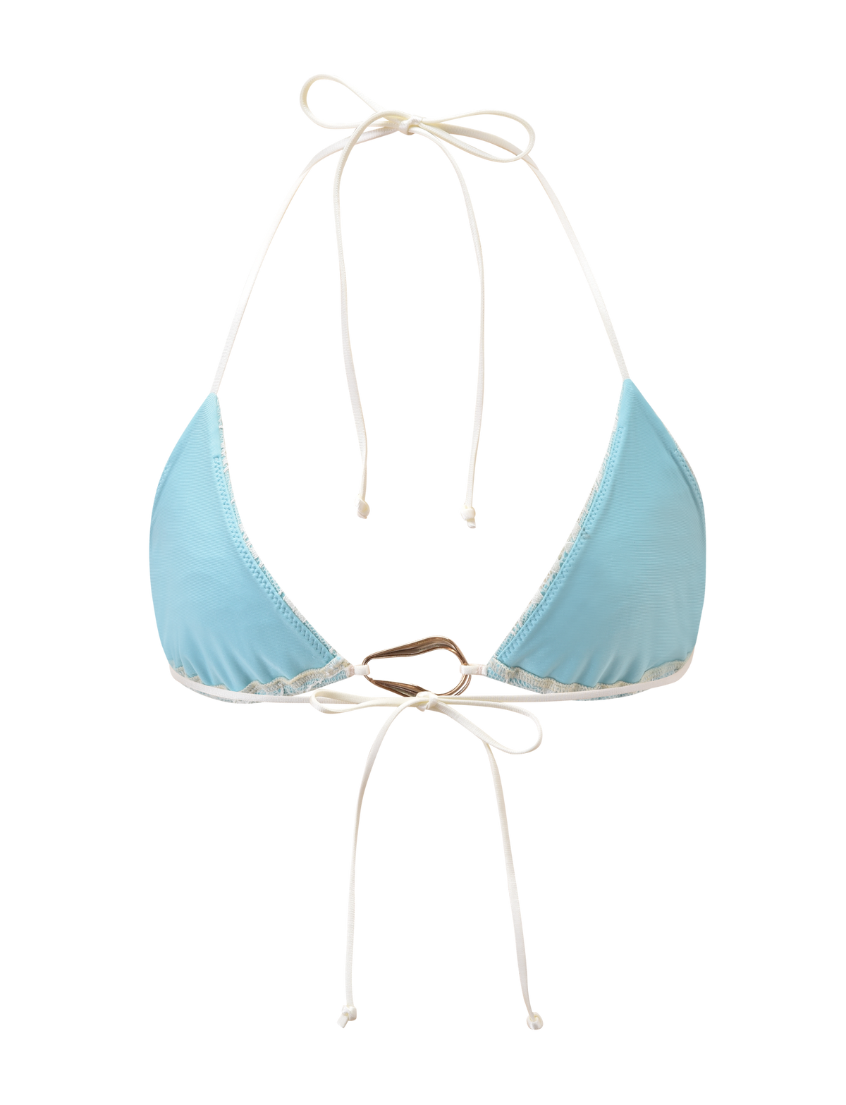 SIKA BIKINI TOP - BLUE LACE