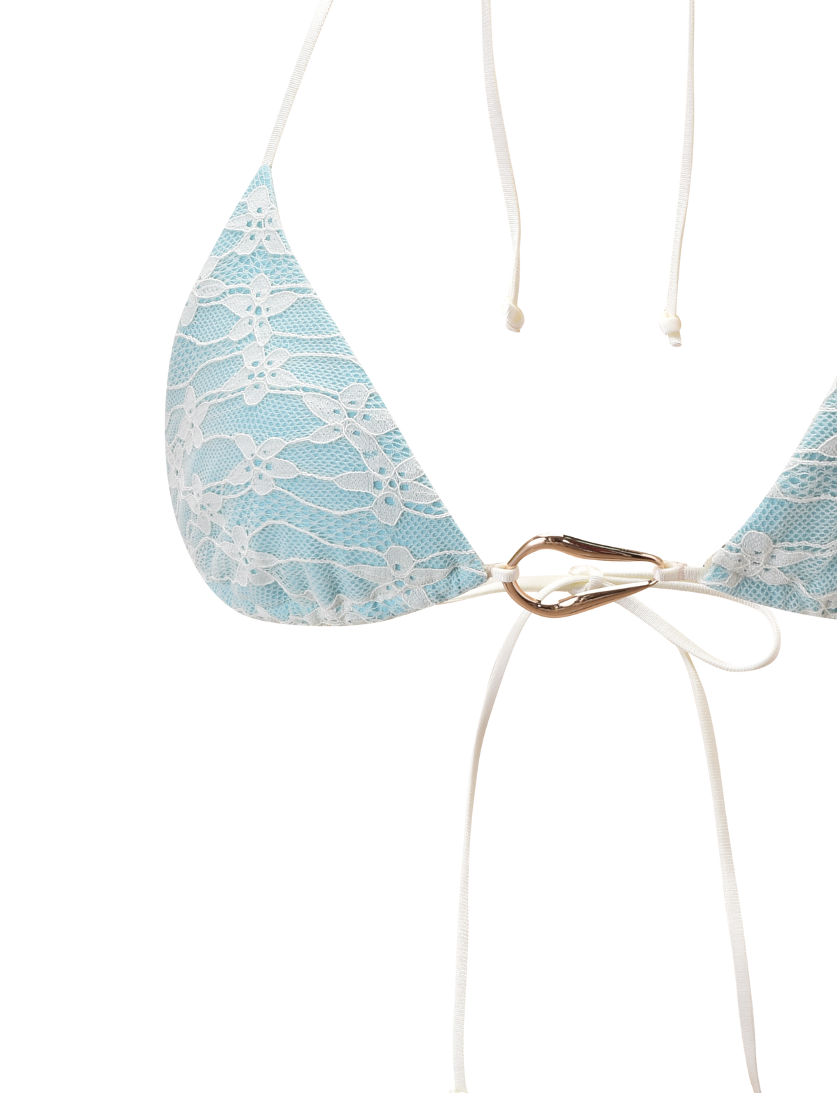 SIKA BIKINI TOP - BLUE LACE