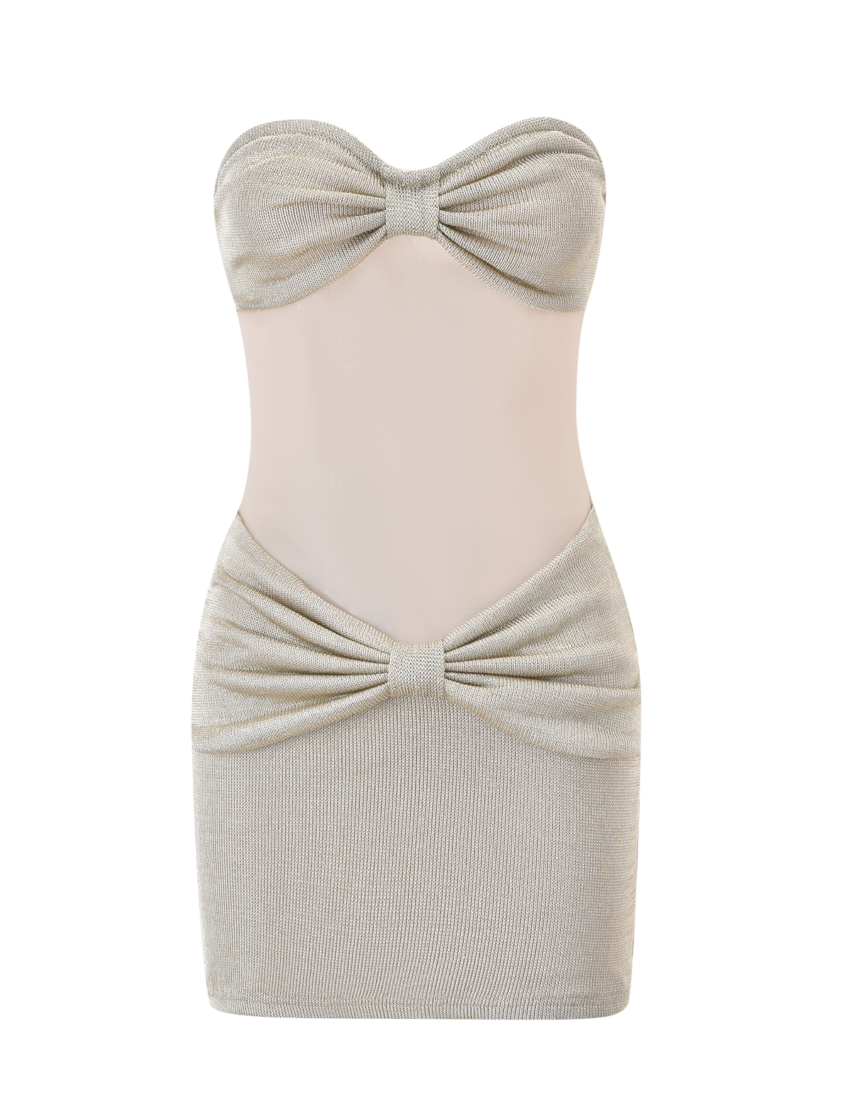 ESTE MINI DRESS - CHAMPAGNE