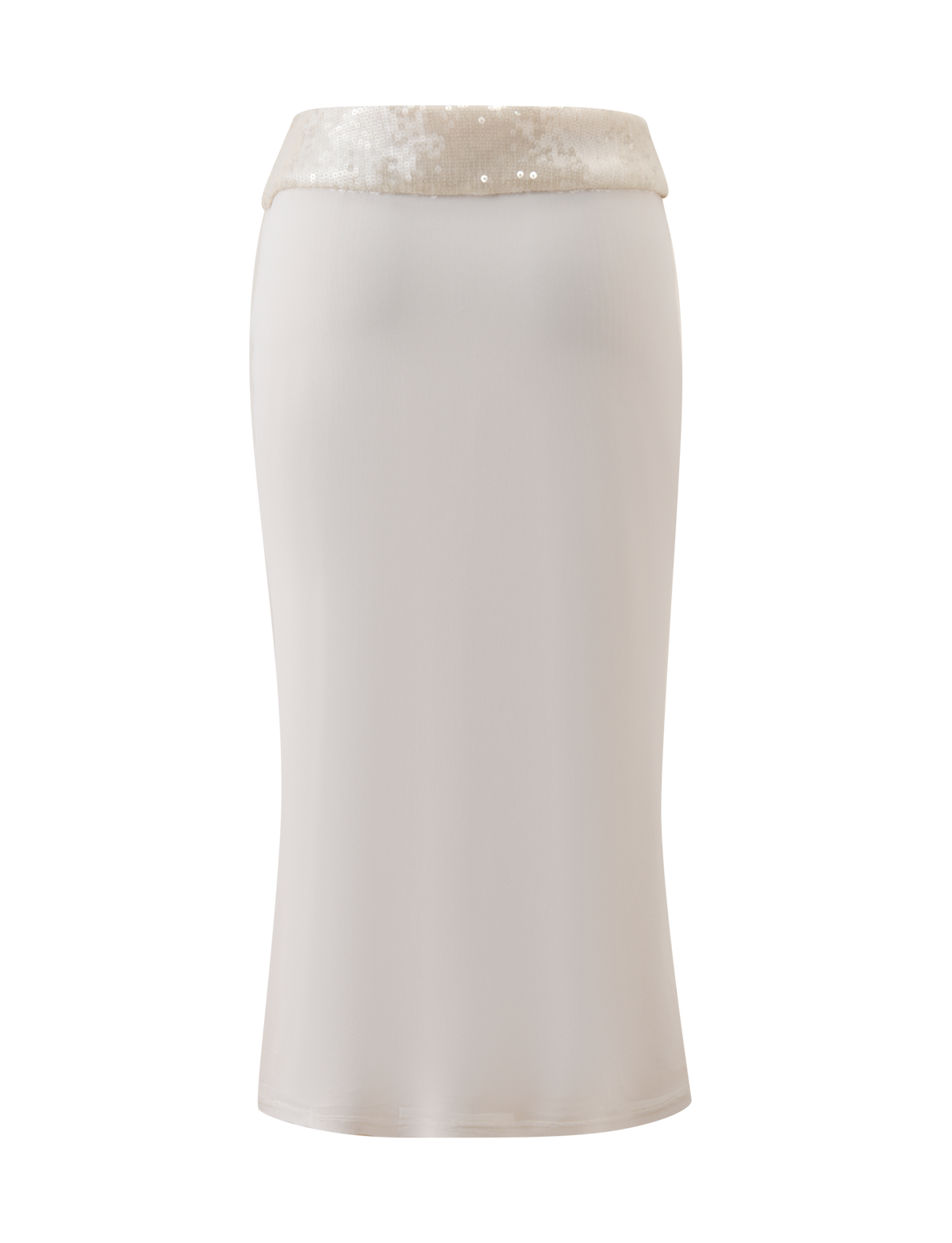 CHARLYZE MIDI SKIRT - CREAM