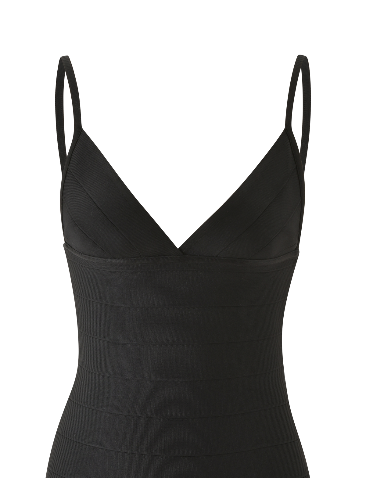 WEN BANDAGE MINI DRESS - BLACK