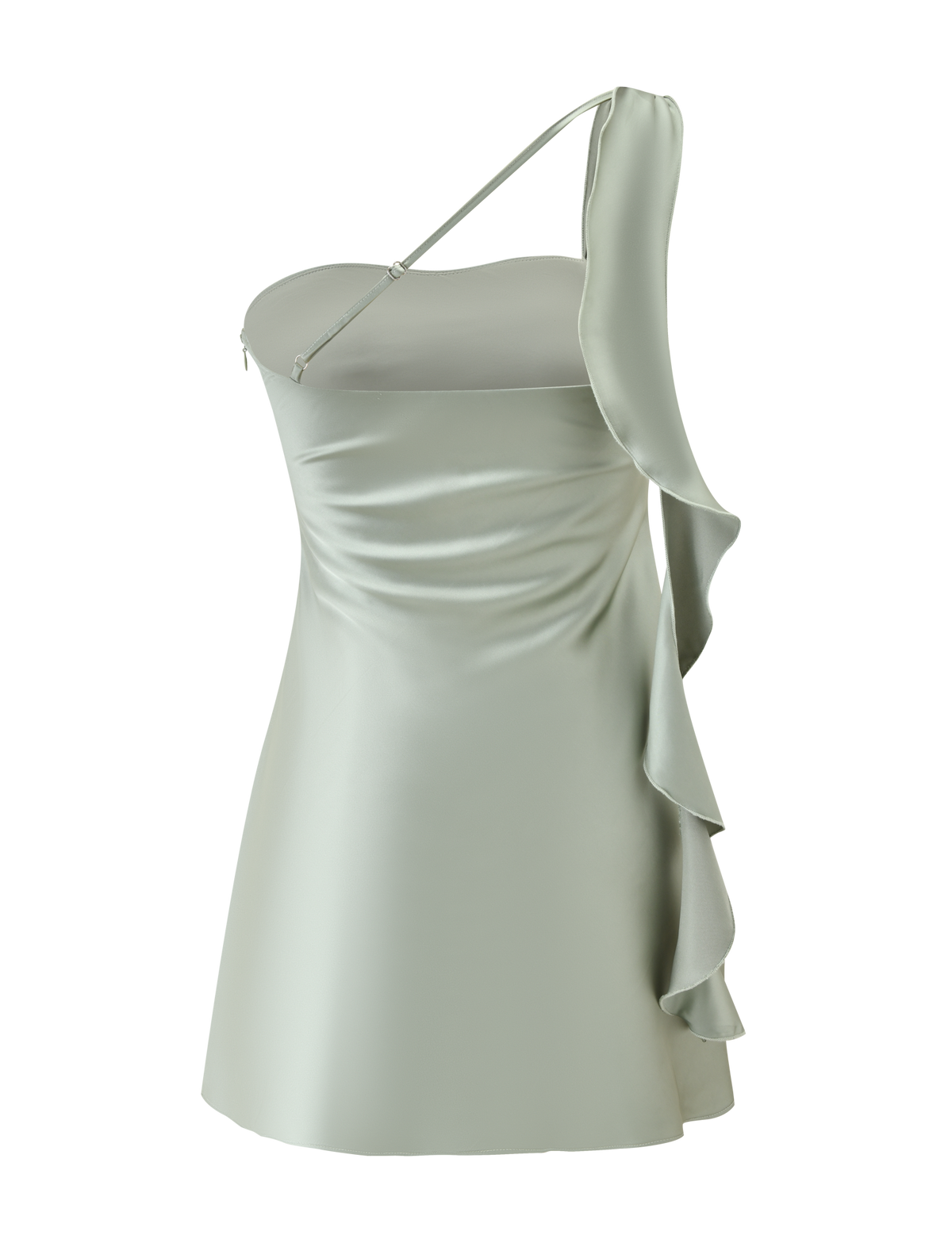 RAINEY MINI DRESS - PISTACHIO