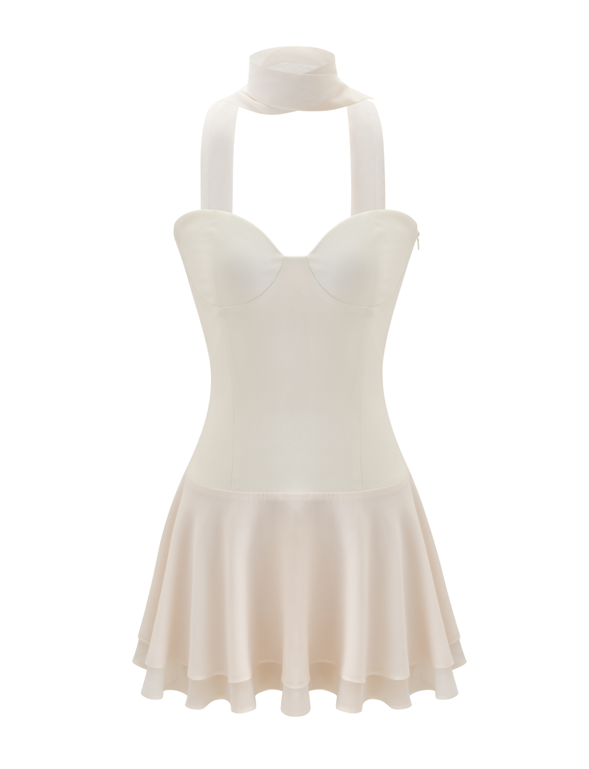 CORDELIE MINI DRESS - CREAM