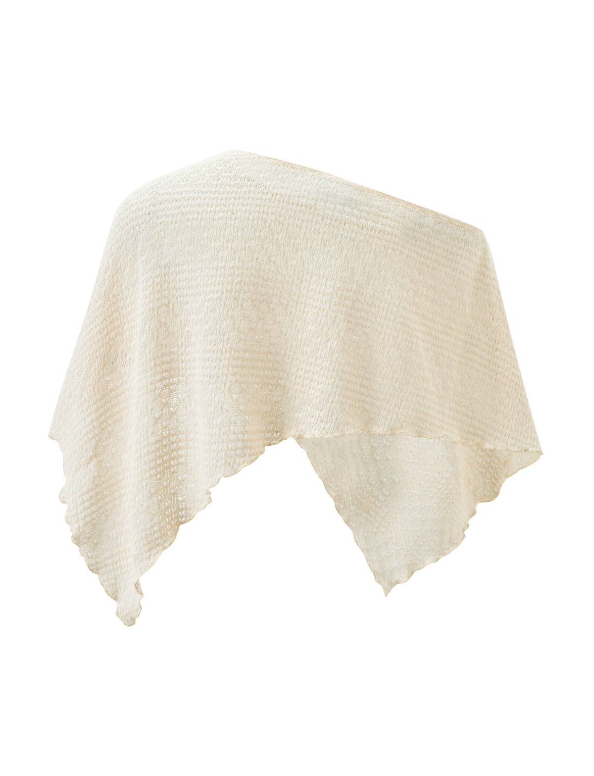 FAIRLEE PONCHO - CREAM