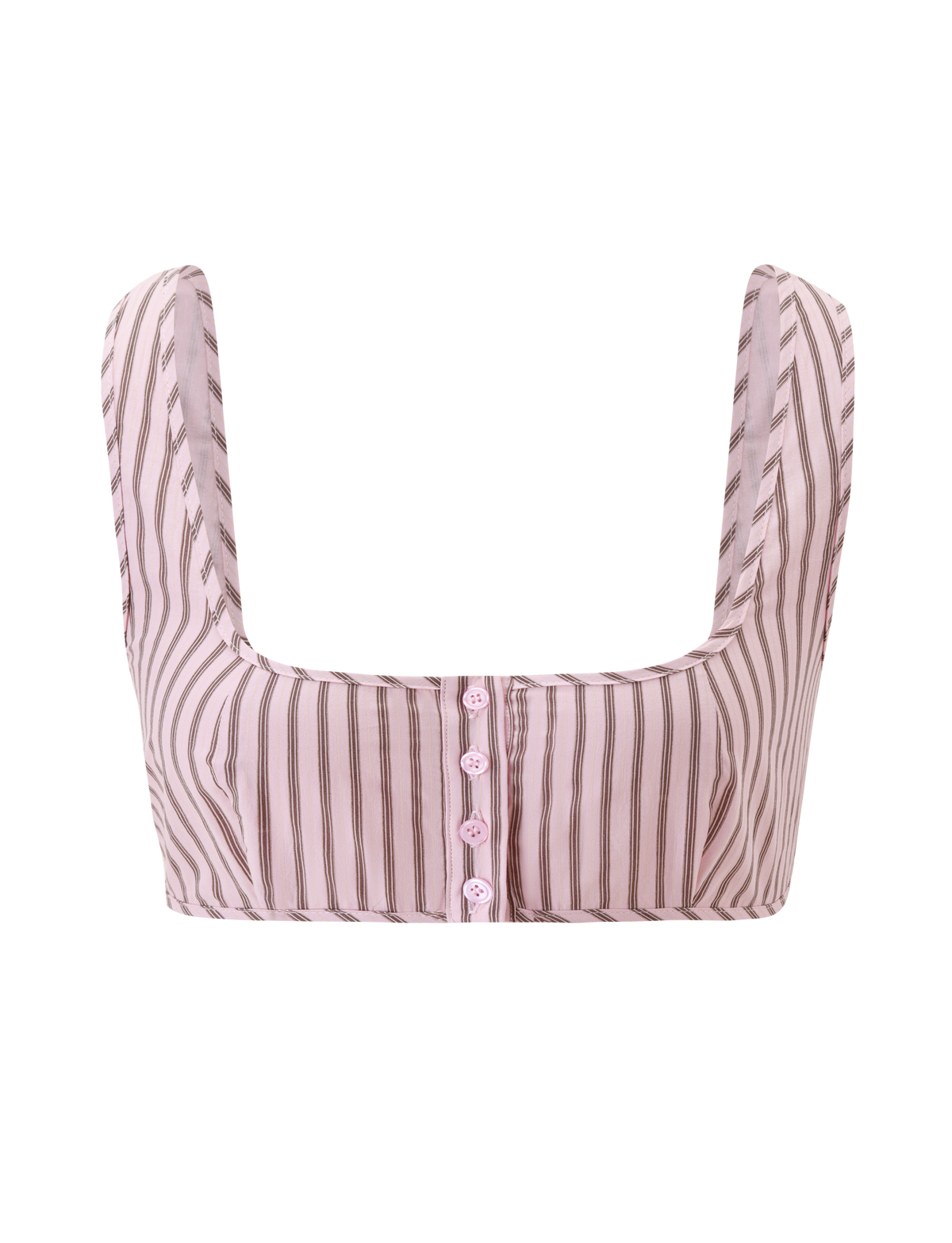 EZRA TOP - PINK STRIPE
